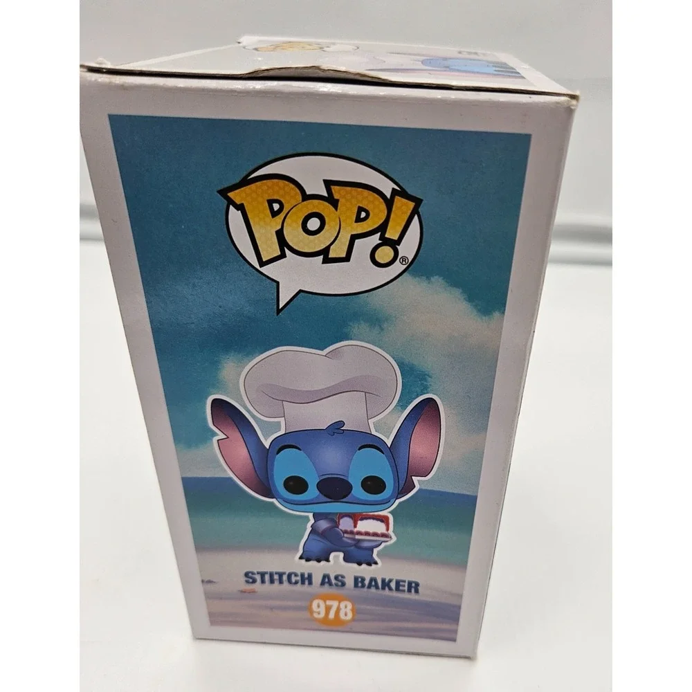 Funko Pop Disney Lilo & Stitch Stitch as Baker 978 2020 Fall Conv Exclusive